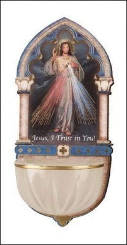 Wood Font/Luminous Bowl/Divine Mercy