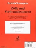 Zölle und Verbrauchsteuern 41. Ergänzungslieferung: Rechtsstand: 15. Januar 2019 ...