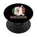 Spagnolo Americano Messicano Bandiera Piccolo Leaguer Messico Baseball PopSockets PopGrip Intercambiabile