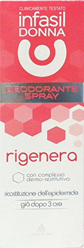 6 X Infasil Deo Persona Spray Donna Rigenera 150 Ml