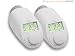 Produktbild 2er Set | Heizungsthermostat CT-Thermo | programmierbar | mit LED-Display | 3 Heizphasen/Tag
