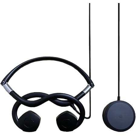 Bone Conduction Hearing Headset - Open Ear, Bluetooth, With Microphone For Conversation & Music