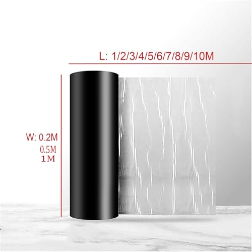 Heavy Duty Butyl Asphalt Tape - Waterproof Roof Repair for Steel Tiles, Self-Adhesive Underlayment Roll, Aluminum Foil Crack Sealant, 0.65x9.9ft Roof Protector