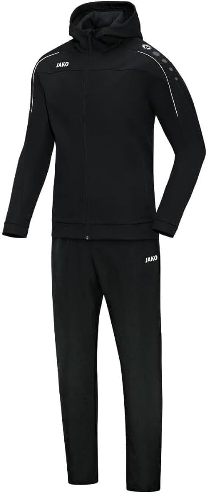 JAKO Herren Präsentationsanzug Classico mit Kapuze Präsentationsanzug