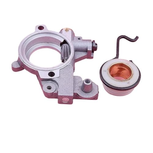 Bomba de aceite MS460 con kit de resorte y engranaje helicoidal para motosierra 3