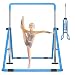 DOBESTS Gymnastics Bar for Kids Gymnastics Equipment for Home Folding Junior Training Bar Expandable Kip Bar for 3-7 Years Old Children