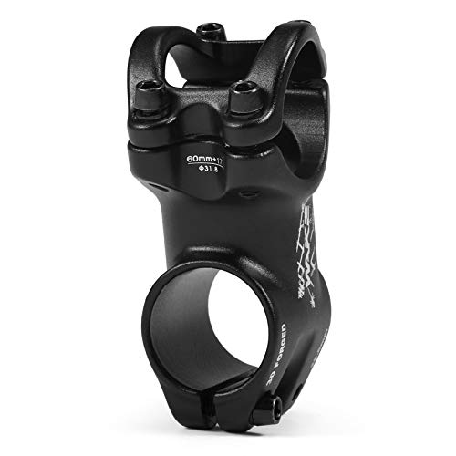 Bike Stem, Andoer Haste de bicicleta de 17 graus Haste de bicicleta ultraleve de montanha Haste de b