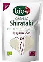 Bioasia Bio Shirataki Spaghetti – Nudeln aus aus Bio-Konjakmehl – Mit niedrigem Kaloriengehalt – Zucker-, fett- und glutenfrei (1 x 270 g)