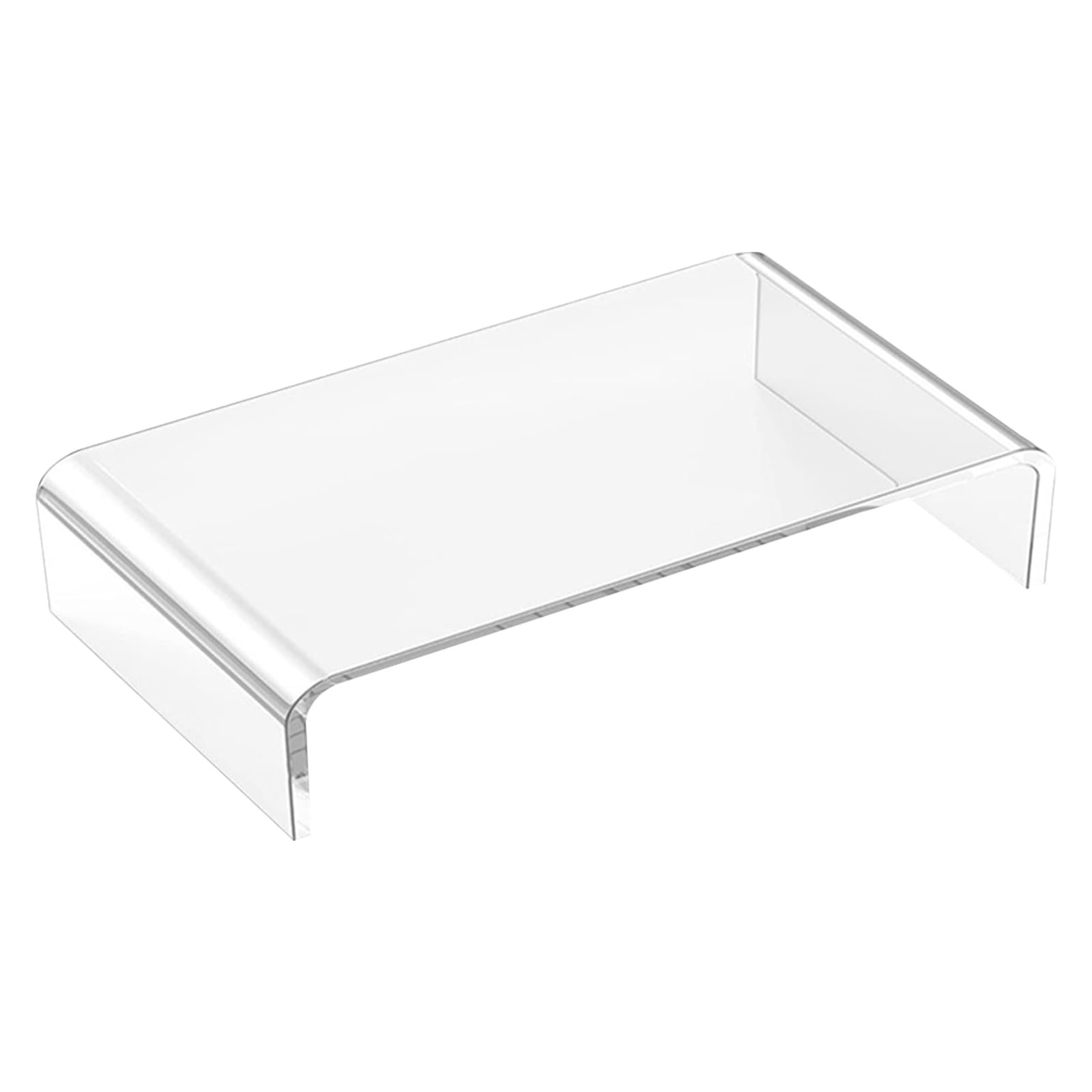 Support moniteur acrylique pour le bureau et la maison optimisant votre espace informatique
