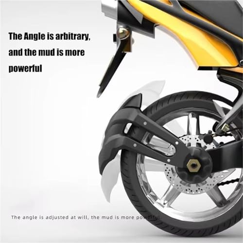 Guardabarros para motocicleta A70F cubiertas de rueda accesorios impermeables de protección 3
