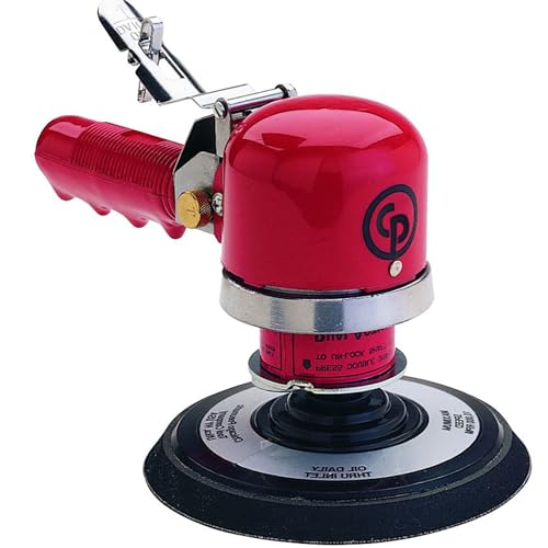 Chicago Pneumatic CP870-6 Inch (150 mm), Air Random/Rotary Sander Tool, Non-Vacuum, PSA, 10000 RPM, Home Improvement, Woodworking, Rust Removal, Polisher by Chicago Pneumatic - Used condition - CA$70.26