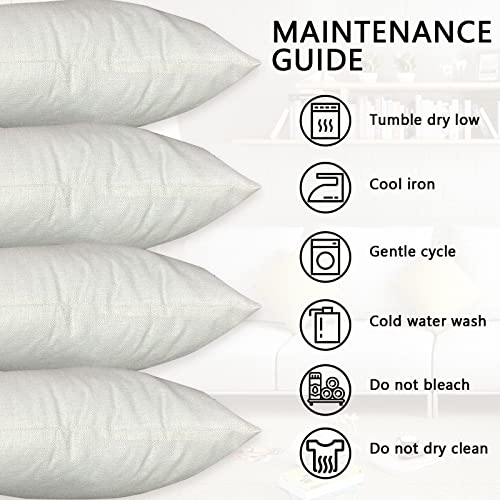 Set Of 4 St Patricks Day Throw Pillow Cover 18 X 18 Inch Memorial Day Decor Love&Home Buffalo Decorative Pillow Covers Decorative Farmhouse Cushion Cases For Home Decor #TOP7