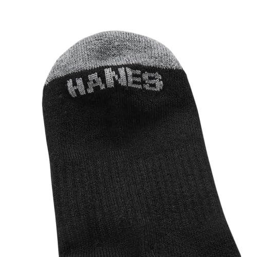 Image of Hanes Men's Socks, Active Cool X-temp Lightweight Moisture-wicking Cushioned Ankle, Crew and No Show, 12 and 14 Pair Packs