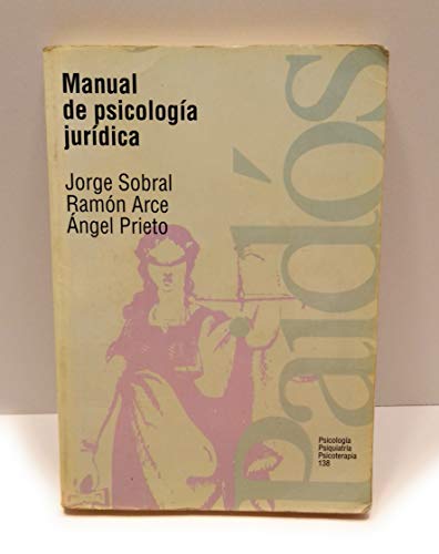 Portada de Manual de psicología jurídica