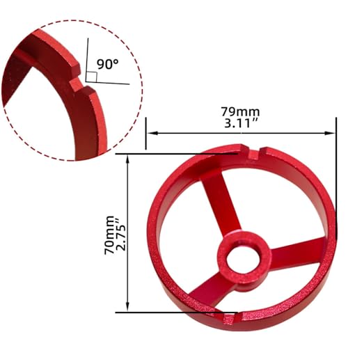 VOBOR Bohrhilfe Senkrecht Bohren, 5/6/7/8/9/10mm Holzbearbeitungs Bohrlocher Locator, Bohrschablone Möbelbau für präzises Zentrierbohren