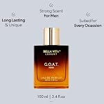 BellaVita Luxury Mens Gift Set & G.O.A.T. Man Perfume Combo | Perfume for Men with Bergamot, Lavender & Patchouli Oriental | Long-Lasting Cologne for Men - Image 4