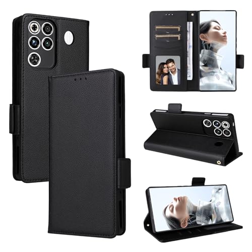 �X�}�z�P�[�X �Ή��@�� for ZTE Nubia RedMagic 11 Pro / 11 Pro Plus �t���b�v�L�b�N�X�^���h���C���J�[�h�X���b�g�E�H���b�g�J�o�[ Black