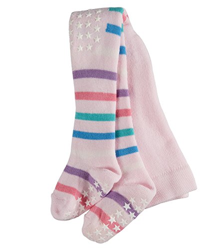 FALKE Multi Stripe, Collant Unisex - Bimbi, Rosa
