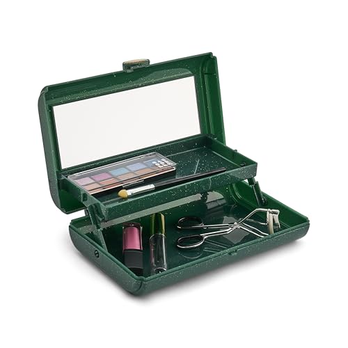 Caboodles Bolsa feminina Take It Tote, Emerald Sparkle-Fun Citron