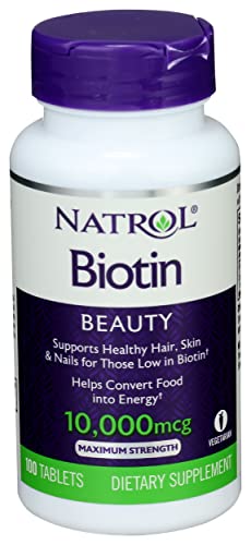 Natrol Biotin Max 10000 Mcg, 100 Tablets - image 1