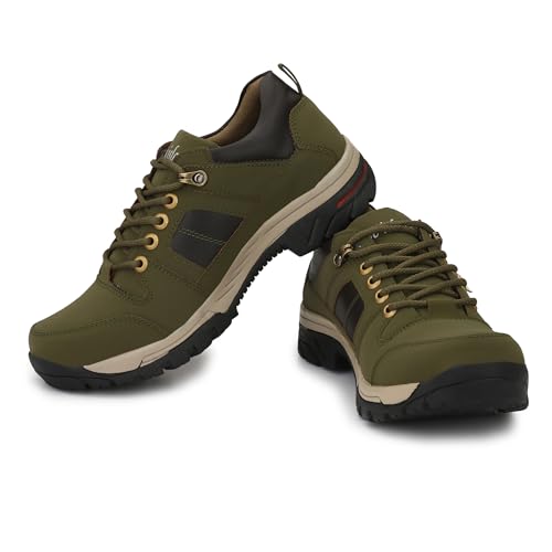 Image of Shoe Island Solid Black Premium Leatherette Ankle Length Casual Boots for Men