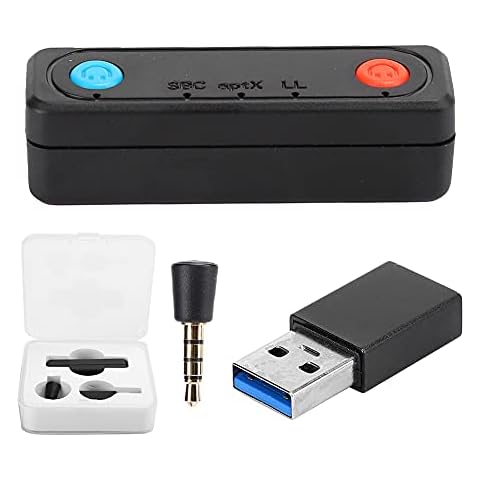 Gojiny 5.0 Receiver Adapter 3.5mm Jack Fit for Switch/Switch Lite/PS4/PC Cover