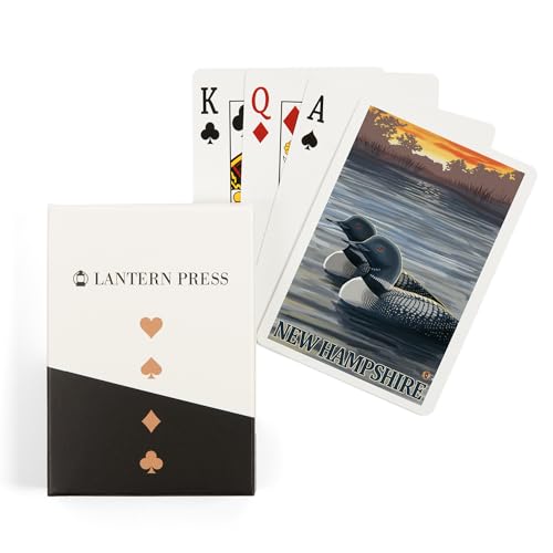 Lantern Press Naipes Póker New Hampshire 52 Cartas