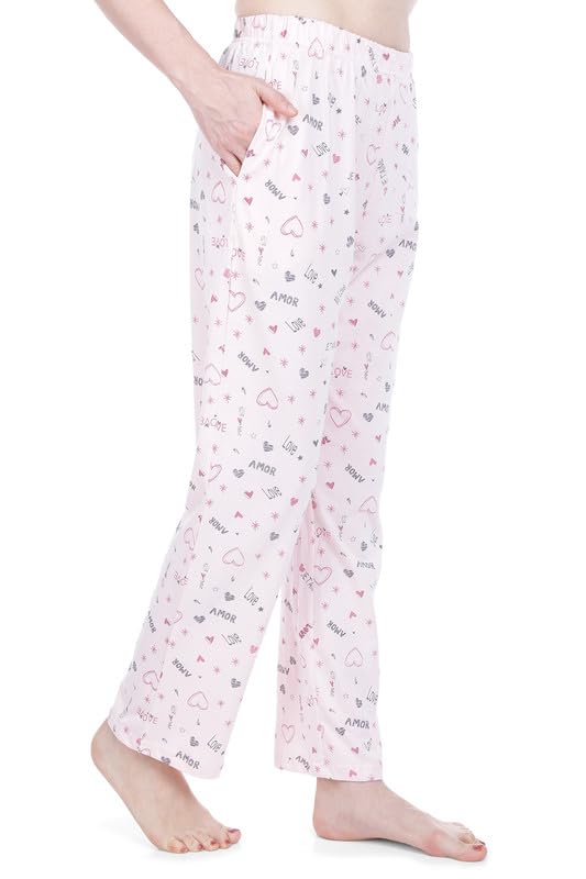 Image of Bedtime story Cotton Night Suit for Women Girls | Women's Cotton Printed Pant & Top Night Suit Set Pyjama Set Sleepwear Nightwear Nightdress Loungewear