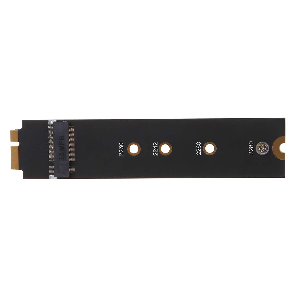 MinnowXY for M.2 NGFF SSD to 369 370 Adapter for 2010 2011 for Air Converter Support 2230 2242 2260 2280 SSD Conv Metal