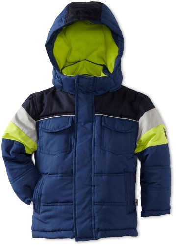 Image of Rothschild Little Boys' Chest Pocket Puffer Jacket