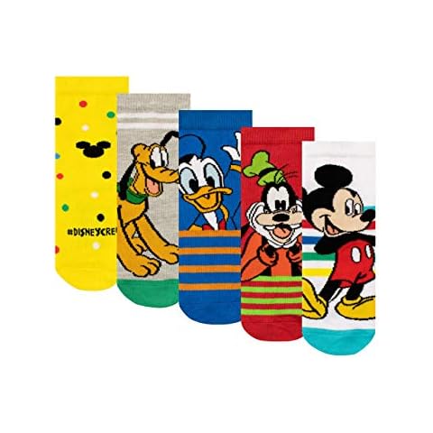 Chaussettes Mickey Mouse Disney Pack de 5 Cover