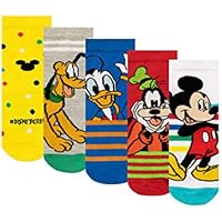 Disney Calcetines Paquete de 5 para Niños Mickey Mouse