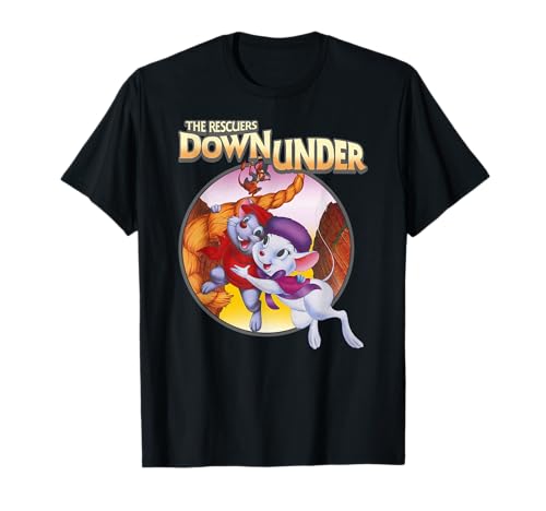 Disney The Rescuers Down Under Bernard Bianca And Jake T-Shirt