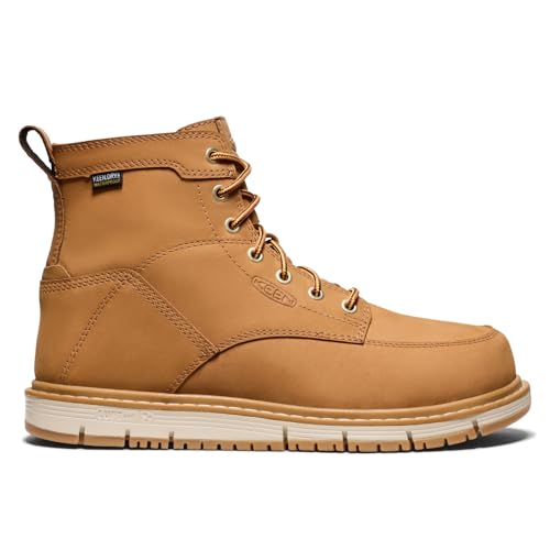 Image of KEEN Utility Men's San Jose 6 inch Soft Toe Waterproof Wedge Work Boots