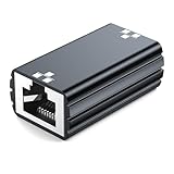 Rallongez vos câbles Ethernet courts: Le coupleur Ethernet en ligne relie parfaitement deux câbles Ethernet, fusionnant deux câbles LAN en un seul, pour prolonger facilement votre connexion. Il permet une extension de câble réseau jusqu'à 100 mètres (328 pieds).