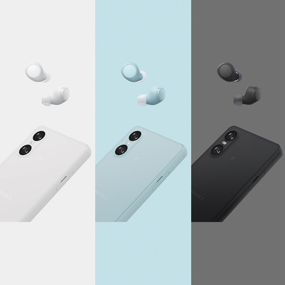 Sony True Wireless Earbuds WF-C510 / Lightweight 4.6g / High-Precision Call Quality / Ambient Sound Mode / Multi-Point Connectivity / IPX4 Water Resistance / Black / WF-C510 BC view 22