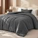 Utopia Bedding - All Season Quilted Duvet Insert - Goose Down Alternative Comforter - Twin/Twin XL - Grey