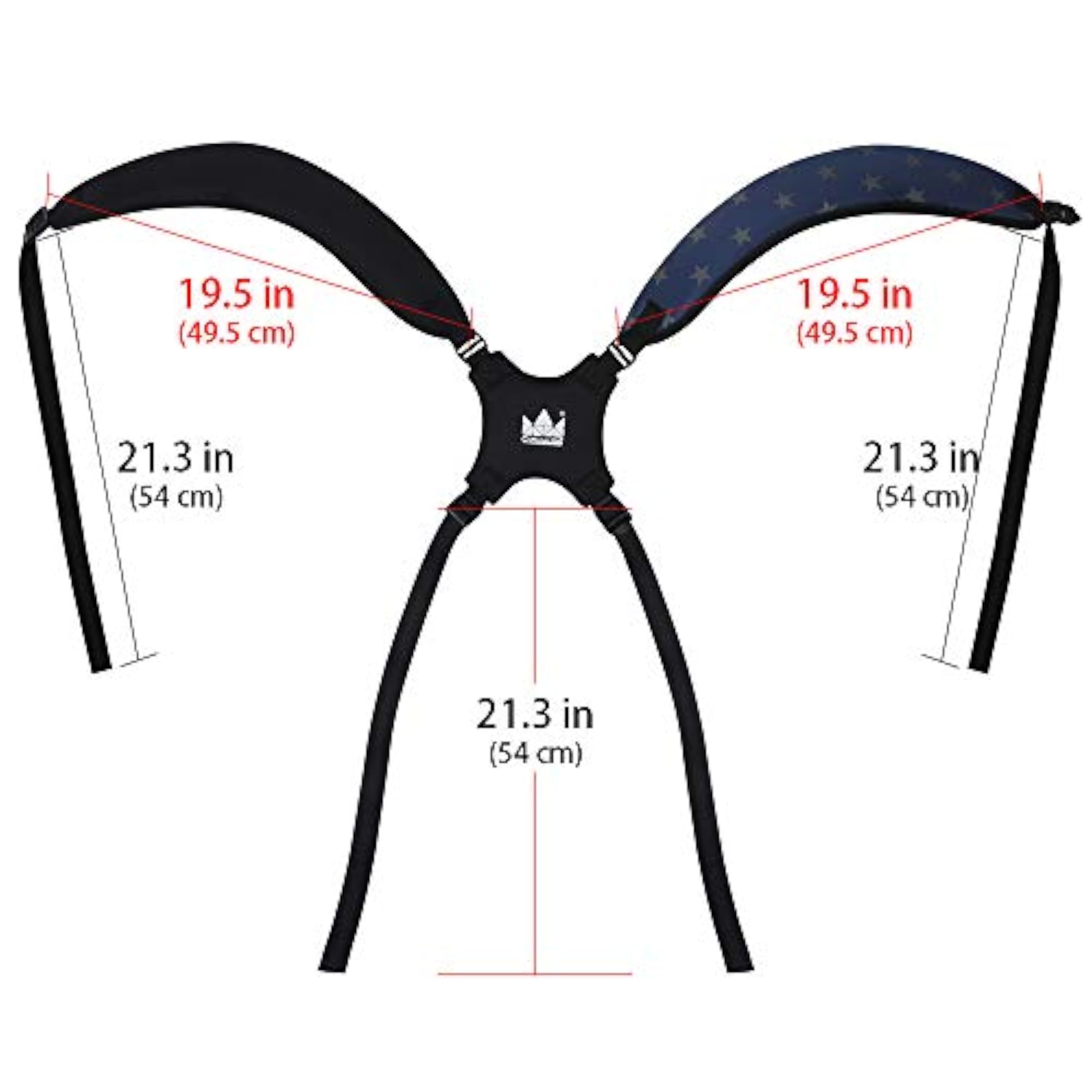 Adjustable Waterproof Star Bag Backpack Straps