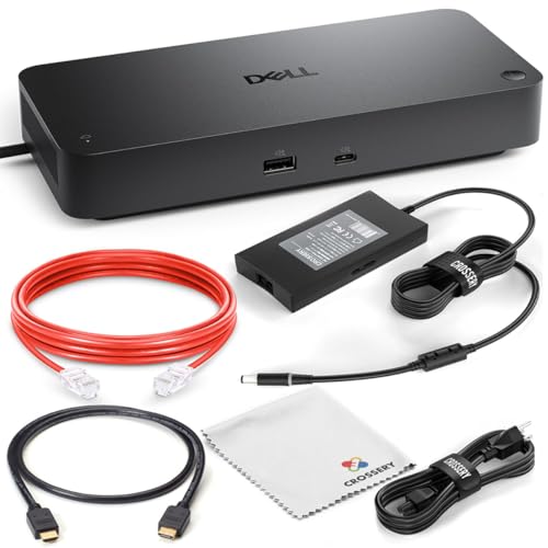 Dell Pro SD25TB4 Thunderbolt 4 Dock - USB-C Docking Station Hub for Dell Laptop, Quad Monitor...