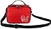 Empty Multi-Functional Carrying case with Non Slip Elastic Bands for Storing RDA RTA Tank and Mod Batteries and Coil Tools and Liquid Bottles(Red)