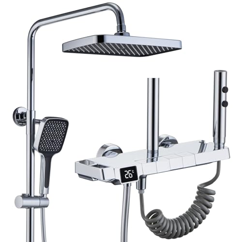 Système de douche thermostatique pour rénover une salle de bain moderne