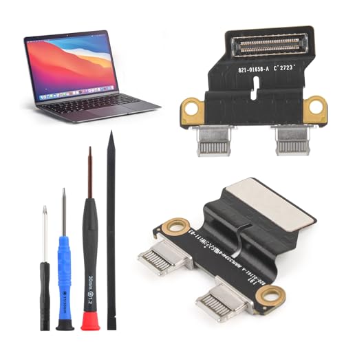 Dc Power Jack Connector For Mac Book Air 13 Io Usb-c Charging Port Replacemen...