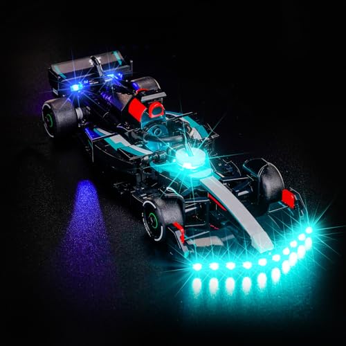Image of Upgraded Led Light Kit Compatible with LEGO Mercedes-AMG F1 W15 Race Car Building Set, Lights Decoration Compatible with LEGO 77244 (Model Not Included)