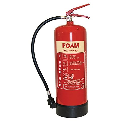 Foam Fire Extinguisher - 9Ltr AFFF Foam Extinguisher FireShield PRO Cover