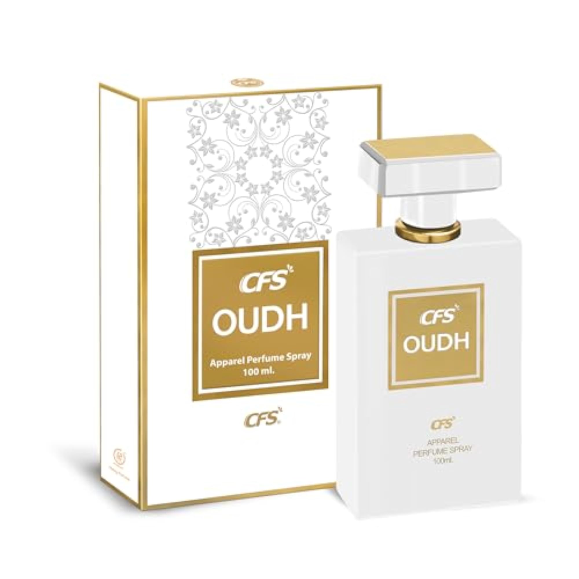Oudh White Eau De Parfum Spray, Long Lasting Unisex, 100ml