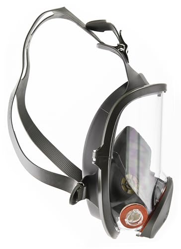 3M Silikon-Vollmaske, Größe M, 1 Stück, 6800M, EN-Sicherheit zertifiziert