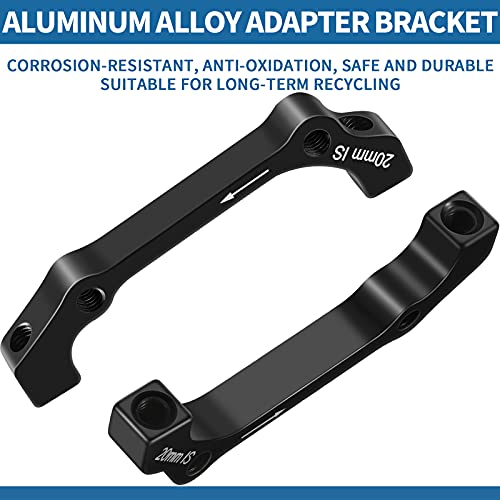 image for Hestya 2 Pieces 160 mm Bike Bicycle Disc Brake Rotor with 12 Steel Bol