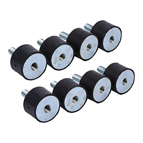 4 aislantes de goma M8 M6 antivibración para coche, barco, bobinas aislante vibracion