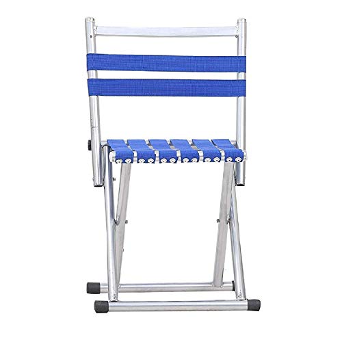 Image of Foldable Camping Chair, Heavy Duty Outdoor Portable Lightweight Folding Stool, Fishing Hiking Beach Picnic Stool Collapsible Camping Stool Mini for Travel Garden Chair (Foldng Chair)
