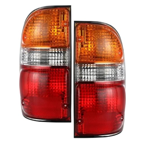 Feux arrière pour Toyota Tacoma 2001-2004 avec boîtier chromé complet